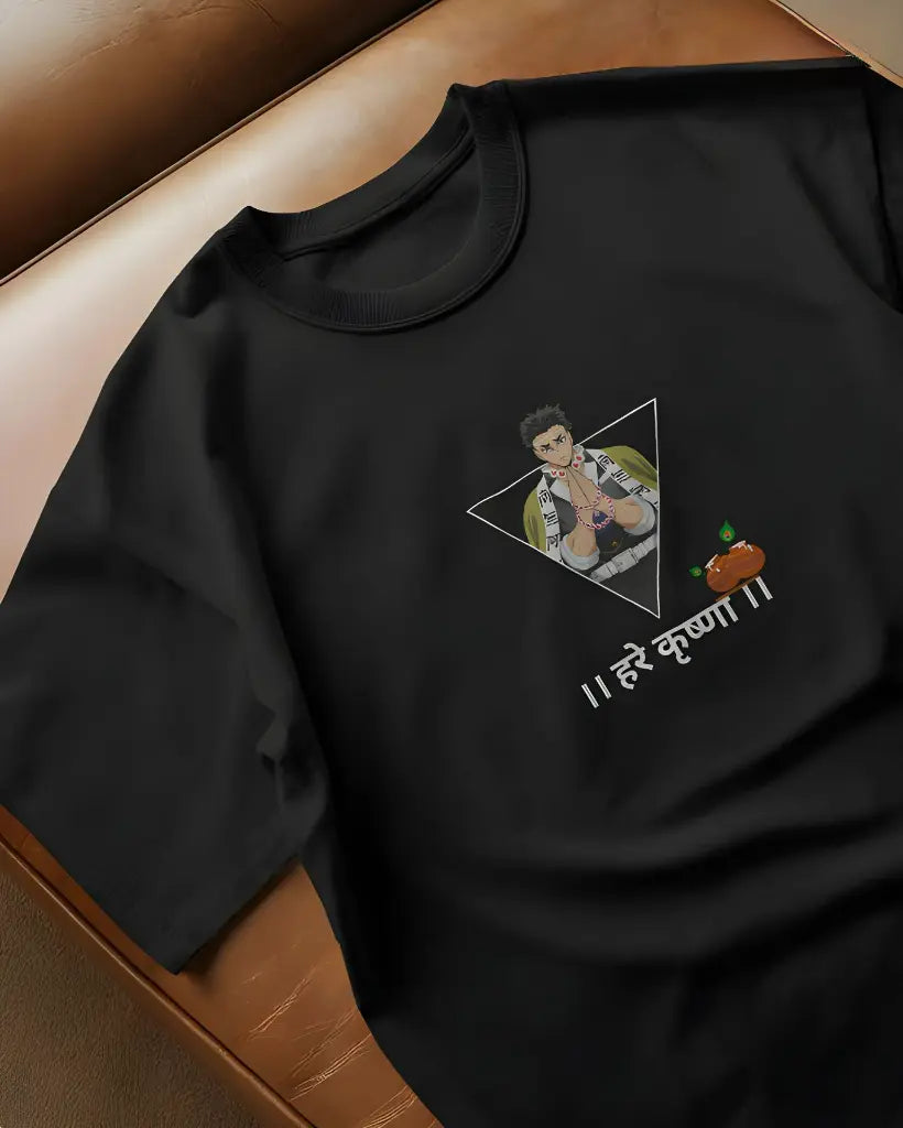 DIVINE KRISHNA MAHA MANTRA T-SHIRT🕉️ CASH ON DELIVERY AVAILABLE