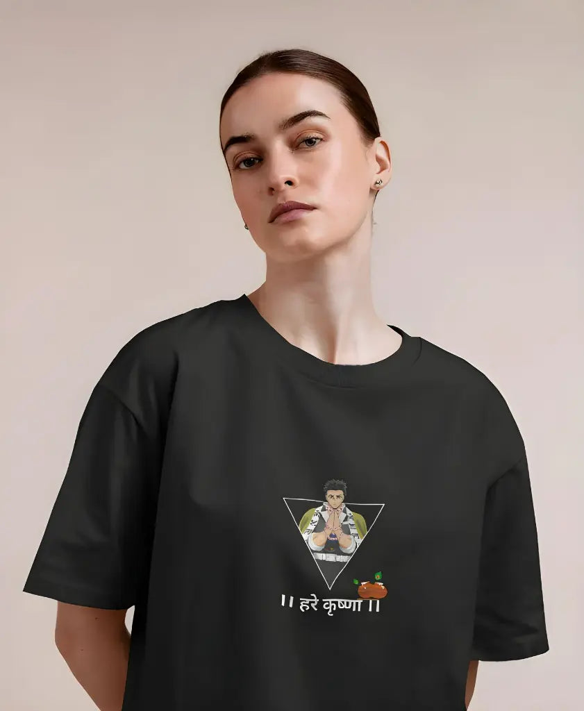 DIVINE KRISHNA MAHA MANTRA T-SHIRT🕉️ CASH ON DELIVERY AVAILABLE