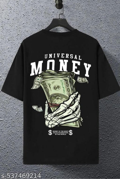 Streetwear Money T-Shirt – Skeleton Hand Holding Cash