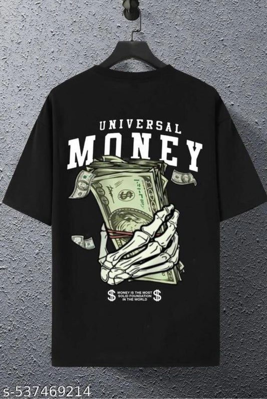 Streetwear Money T-Shirt – Skeleton Hand Holding Cash