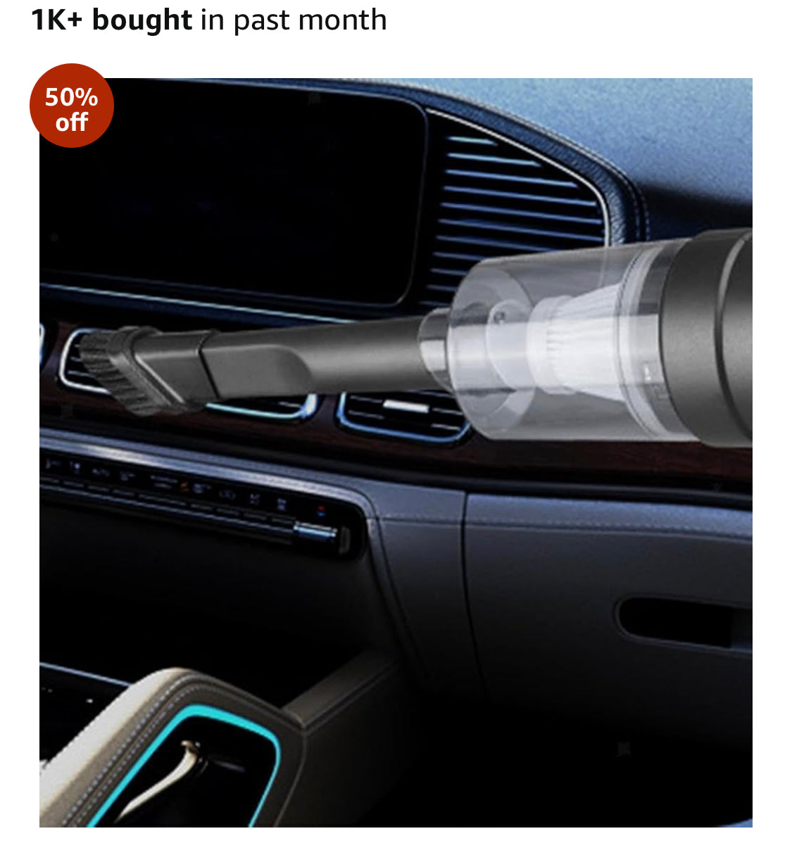 💨 2-in-1 Mini Cordless Air Duster & Vacuum Cleaner 🔋 – Rechargeable, Portable Dust Blower with Attachments 🧹 for Keyboard ⌨️, Car 🚗 & Electronics