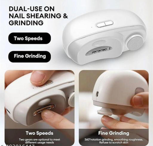 Electric Nail Clipper/Trimmer             Safe ✨ | Silent 🤫 | Smart Grooming for All Ages 👶👵